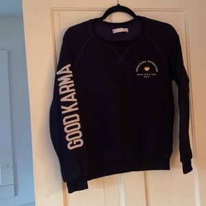 Spiritual Gangster beautiful Navy sweatshirt. Size M. Gently worn.